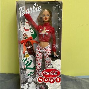 2002 Barbie Coca-Cola Noel Collectible New In Box